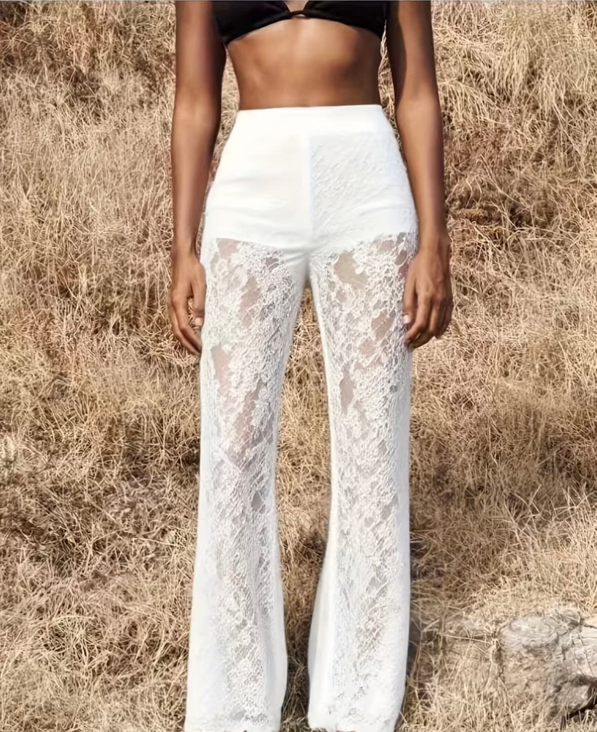Lace Pant With Inner