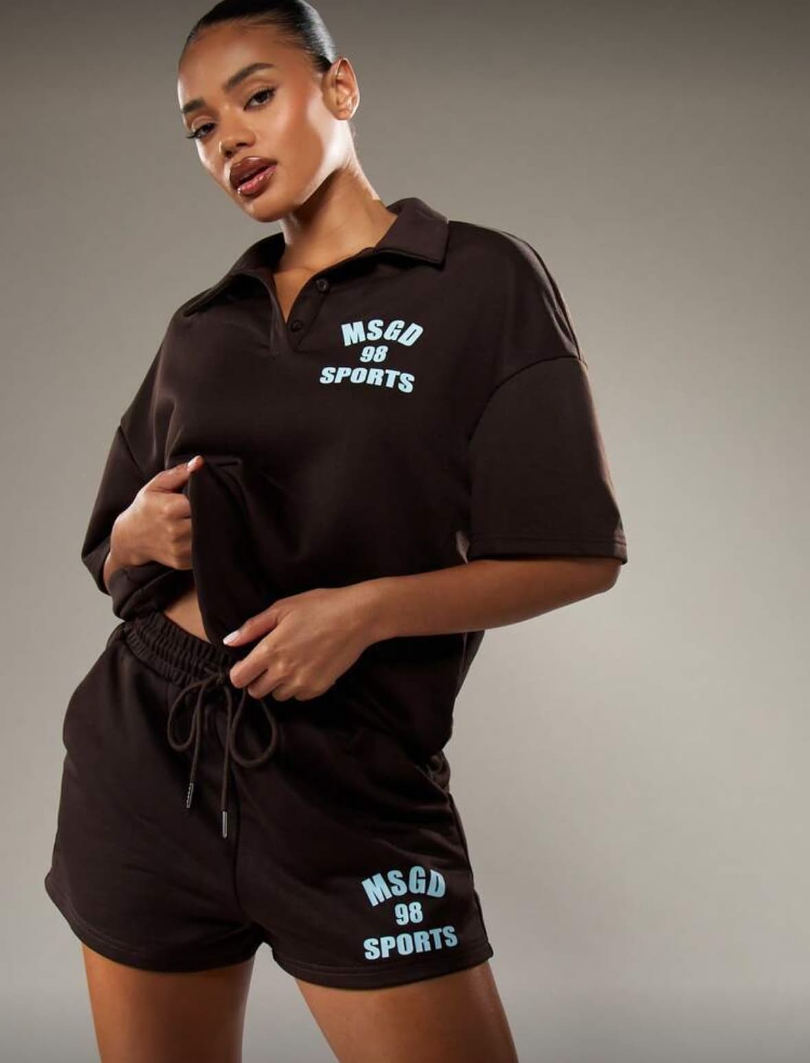 Two Piece Lounge Wear,Elastic Waist